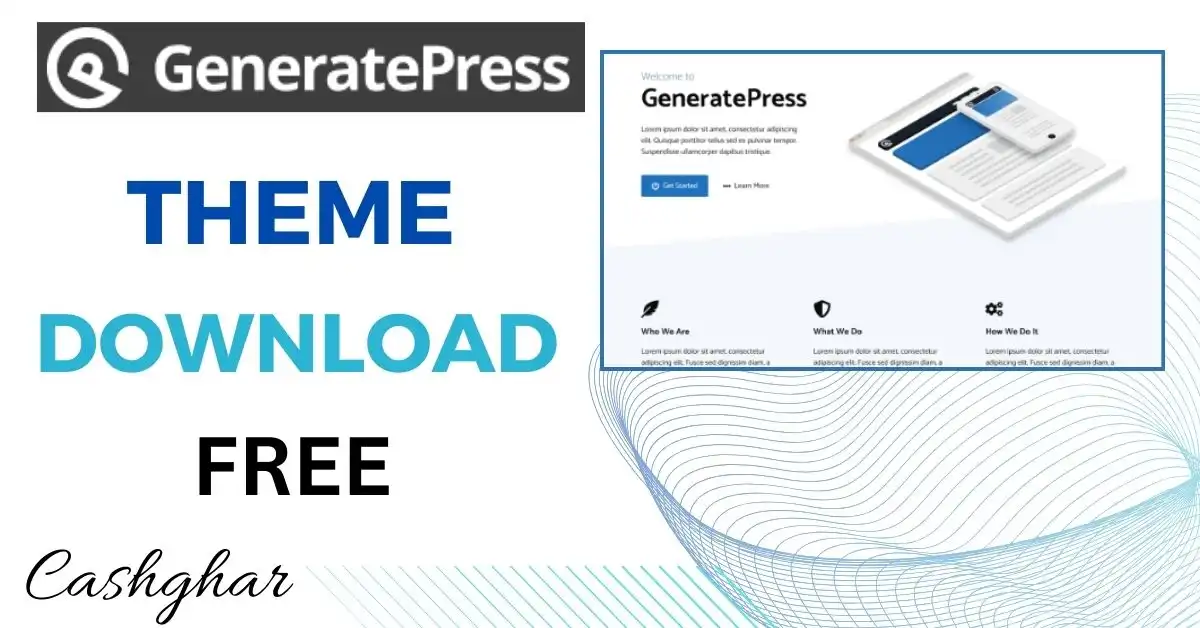 Generatepress theme download in hindi free